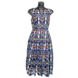 Anthropologie Maeve Lace Chelan Multicolour Dress